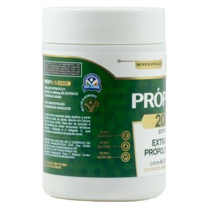 Extrato de Própolis Verde Ação antibacteriana antinflamatória e imunidade