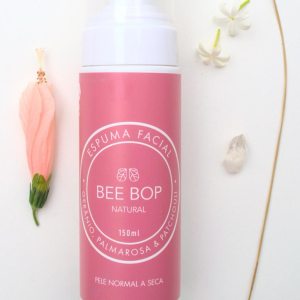 Espuma Facial Palmarosa, Gerânio e Patchouli