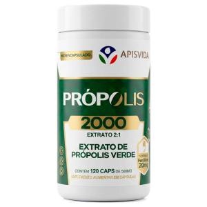 Extrato de Própolis Verde Sem Álcool Propolis 2000 - 120 cápsulas