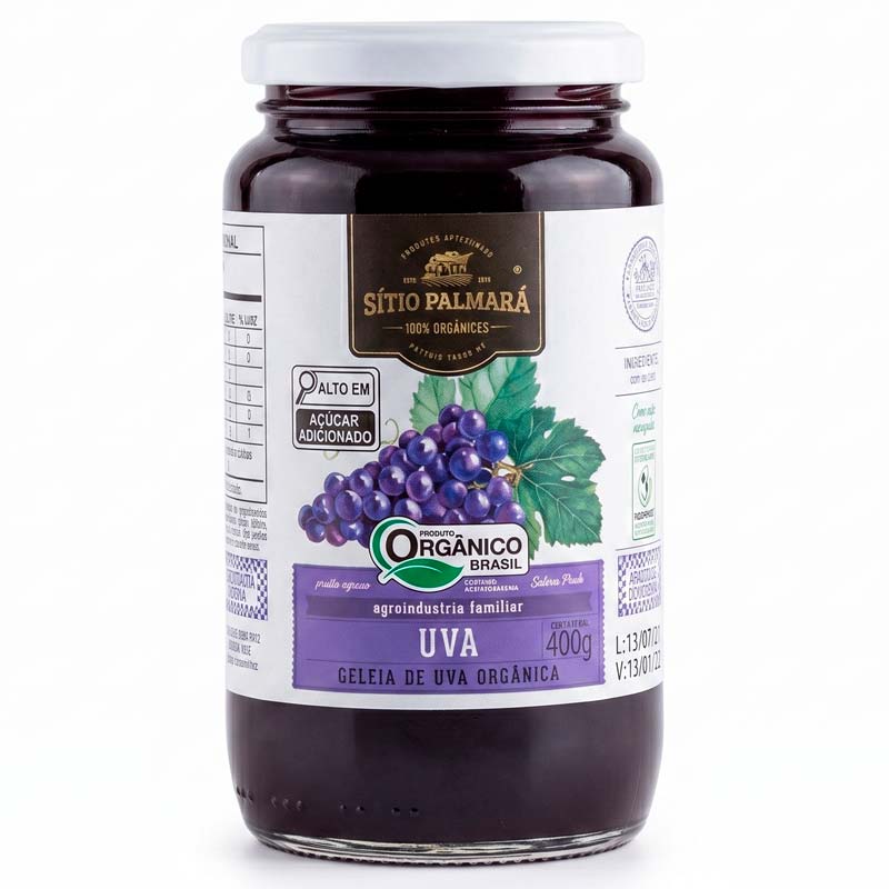 Geleia de Uva Orgânica